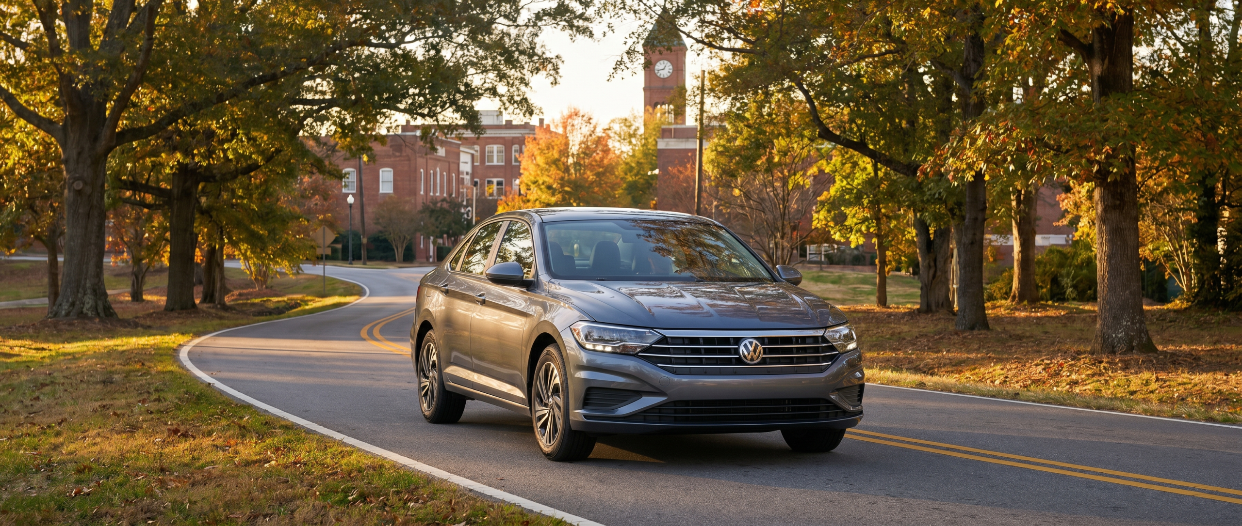 Volkswagen Jetta interior and dashboard technology Spartanburg.