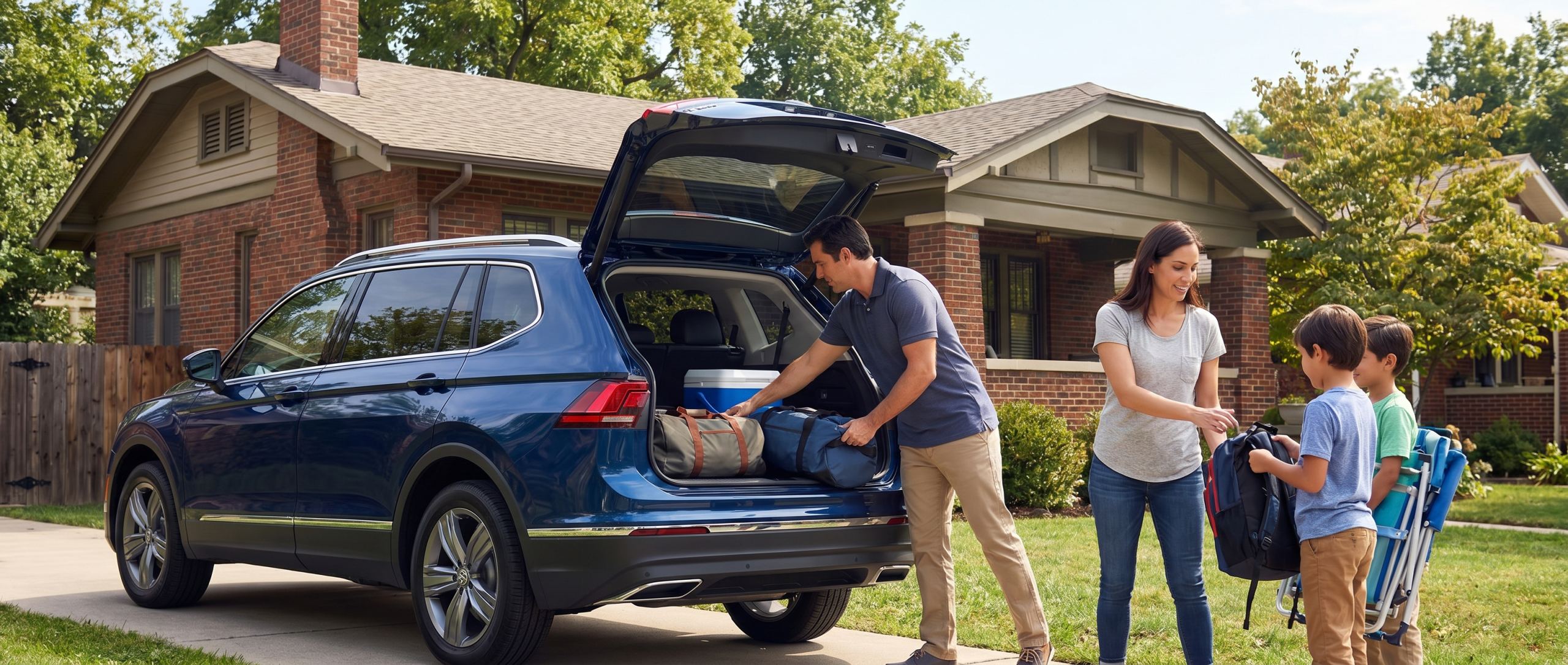 Volkswagen Tiguan cargo space and 4MOTION All-Wheel Drive in Spartanburg.
