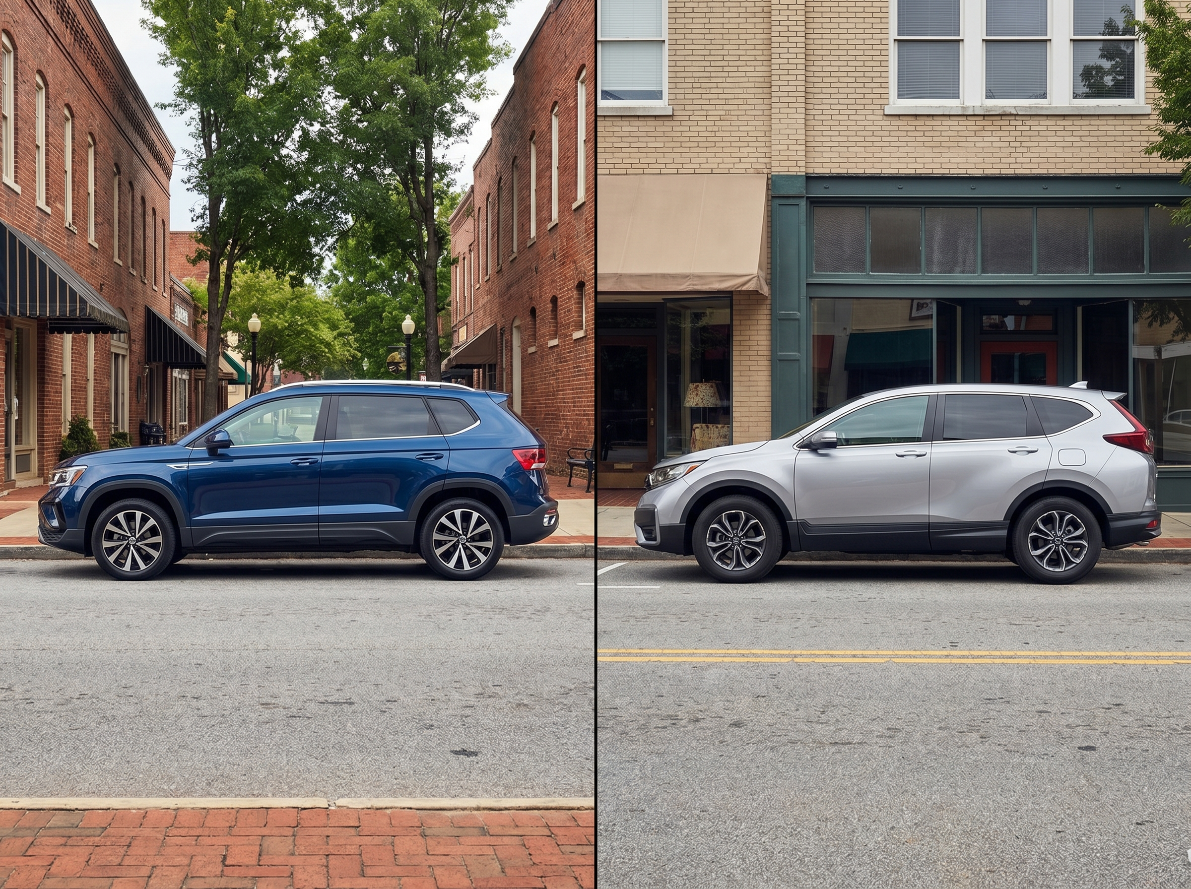 Volkswagen Taos and Honda CR-V comparison for Spartanburg SC drivers