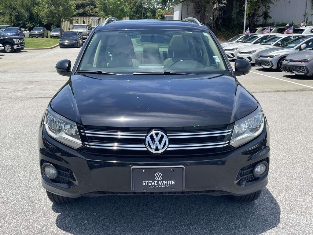 Used 2015 Volkswagen Tiguan SE with VIN WVGAV7AX9FW608935 for sale in Spartanburg, SC