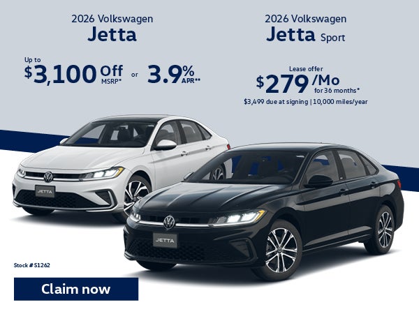 2026 Volkswagen Jetta and Jetta Sport