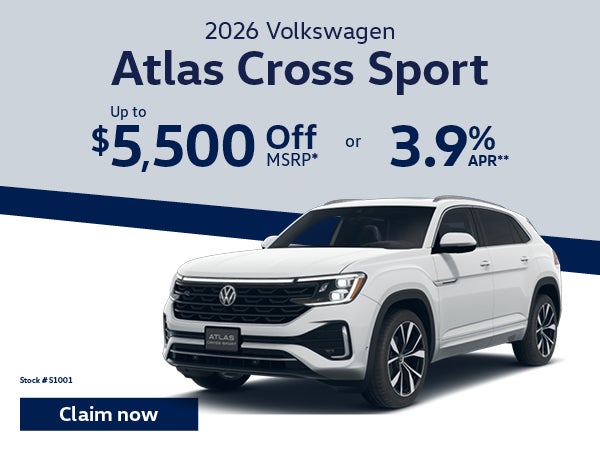 2026 Volkswagen Atlas Cross Sport