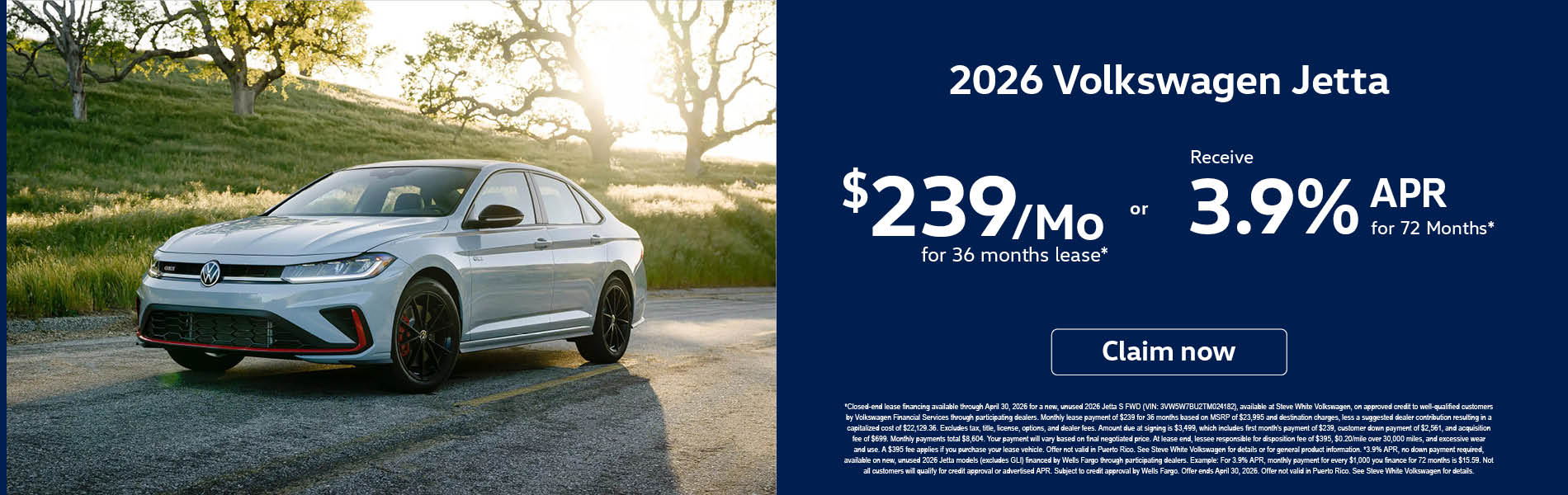 2026 Volkswagen Jetta